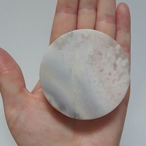 Pink Amethyst Disc *dent*